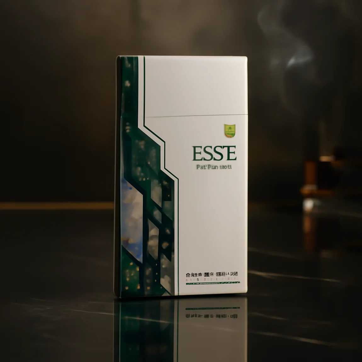 9A568DF1-3D6C-C880-7806-D11A96CDA882.webp ESSE Menthol (Mechanical Green) Super Slim-Classic menthol taste, 20 cigarettes per pack - Image 1
