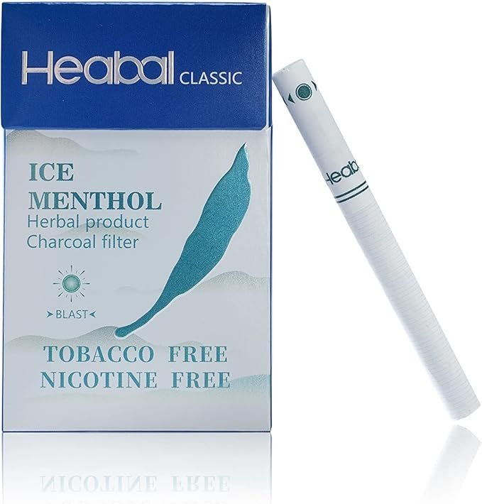 Heabal-Ice-Menthol-01.jpg HEABAL Herbal Cigarettes - Tobacco Free, Nicotine Free - Ice Menthol - Image 1